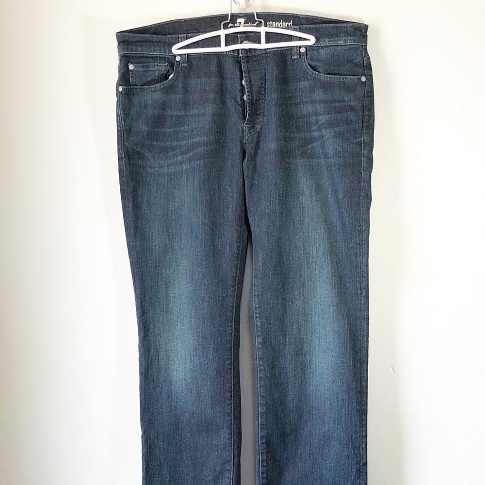7 For All Mankind Standard Men’s Jeans Button Fly